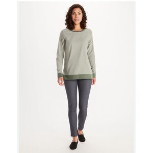 Marmot Women's Rosthern‎ Coolmax Midweight Flannel Pullover Green Size Small